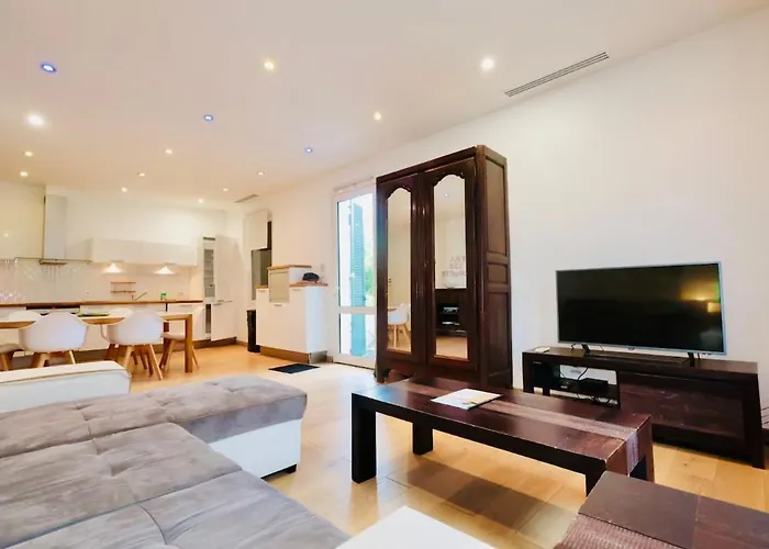 Les Muguets - Standing 4 Prs - Clim, Parking Appartement Vallauris